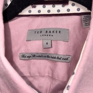 Ted Baker Pink Polo Shirt